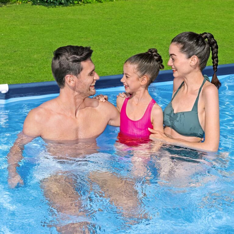 Piscina Desmontable Rectangular Bestway Steel Pro 4,00 m x 2,11 m x 81 cm