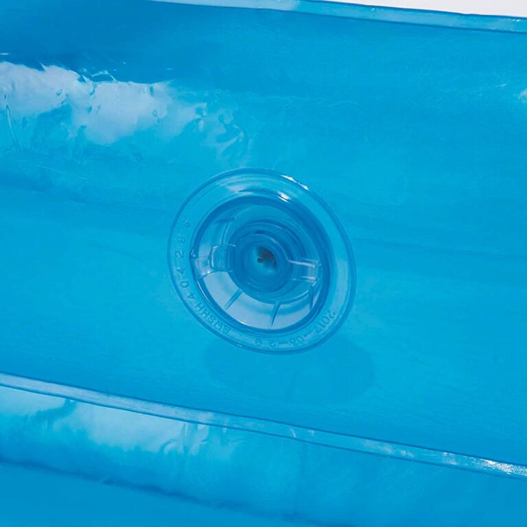 Piscina hinchable Rectangular 2.11x 1.32 Azul y blanco