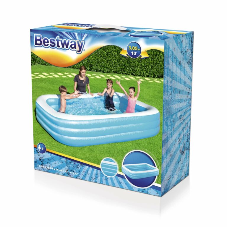 Piscina familiar hinchable azul Bestway 3,05m