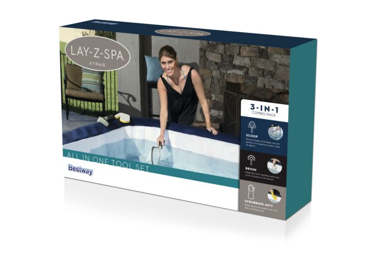 Set de herramientas de limpieza todo en uno Lay-Z-Spa