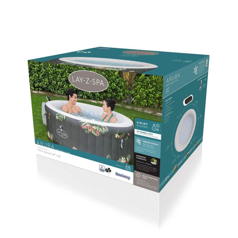 Bañera de Hidromasaje Hinchable Lay-Z-Spa Aruba AirJet 2-3 personas