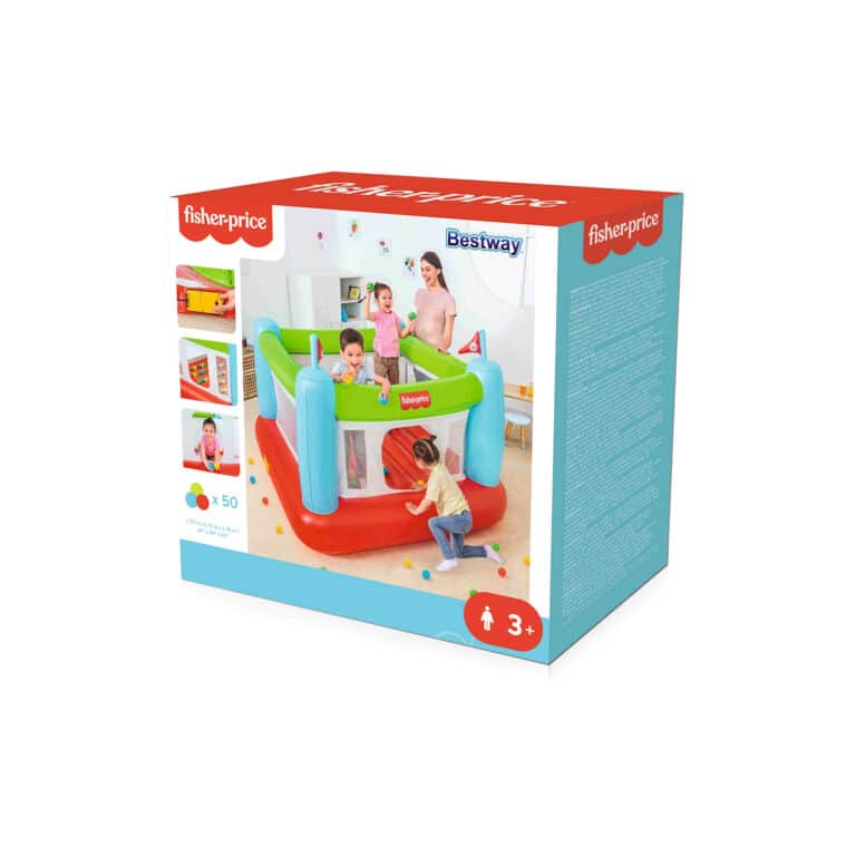 Parque inflable con bomba incorporada Bouncesational de Fisher-Price