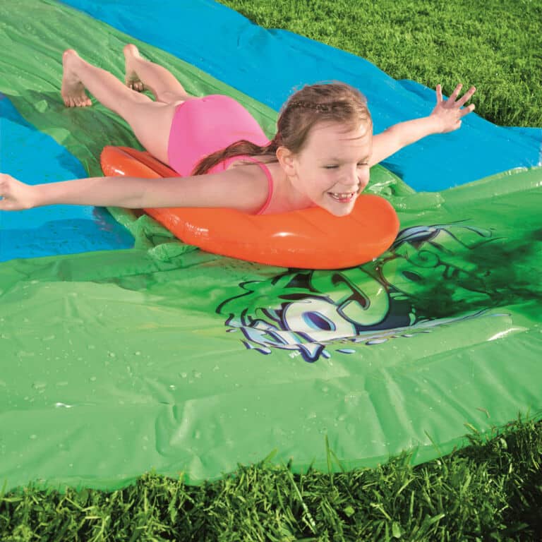 Pista Deslizante Hinchable Bestway H2O Go! Slime BlastTriple 549 cm