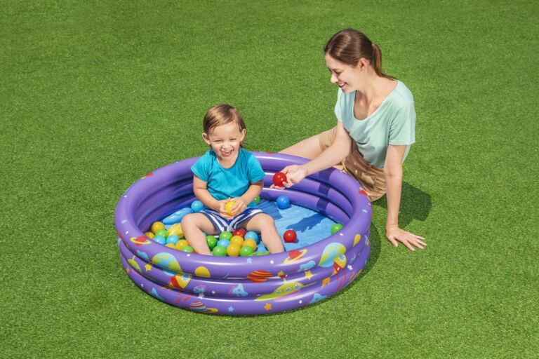 Piscina de Bolas y Juego con 50 bolas para Jugar Bestway Intergalactic Surprise