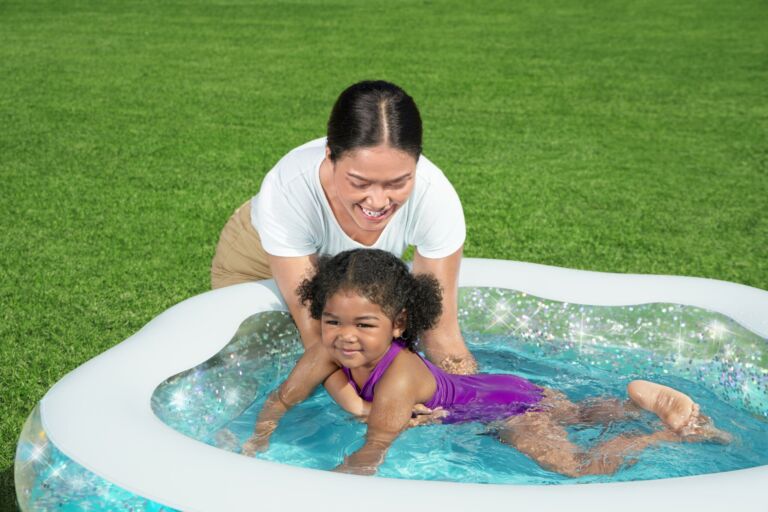 Piscina Hinchable para Niños Bestway Sparkle Shell de 1,5m