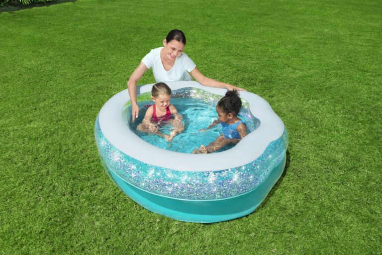Piscina Hinchable para Niños Bestway Sparkle Shell de 1,5m