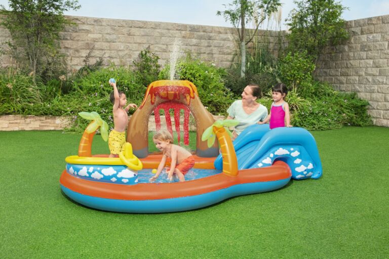 Centro de Juegos de Piscina Laguna de Lava Bestway