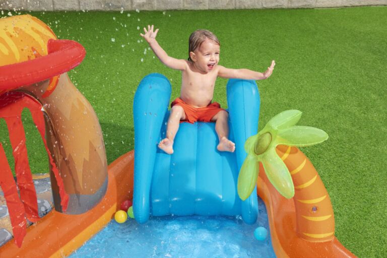 Centro de Juegos de Piscina Laguna de Lava Bestway