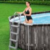 Pack piscina desmontable oval 732 x 366 x 122 cm Power Steel + Accesorios