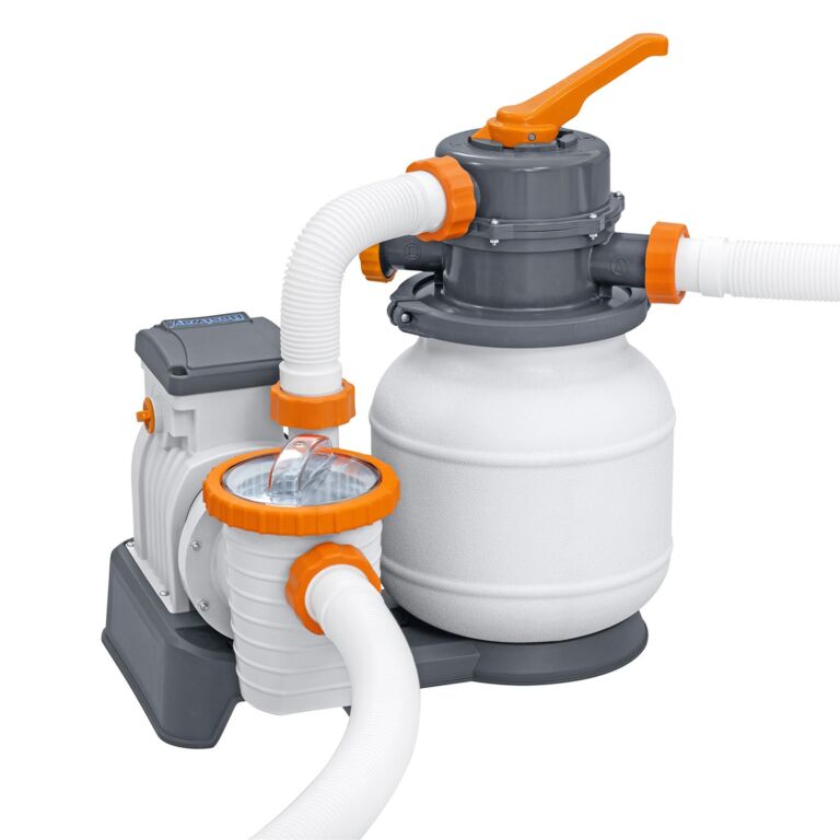 Juego de piscina desmontable Bestway Power Steel de 6,40 m x 2,74 m x 1,32 m