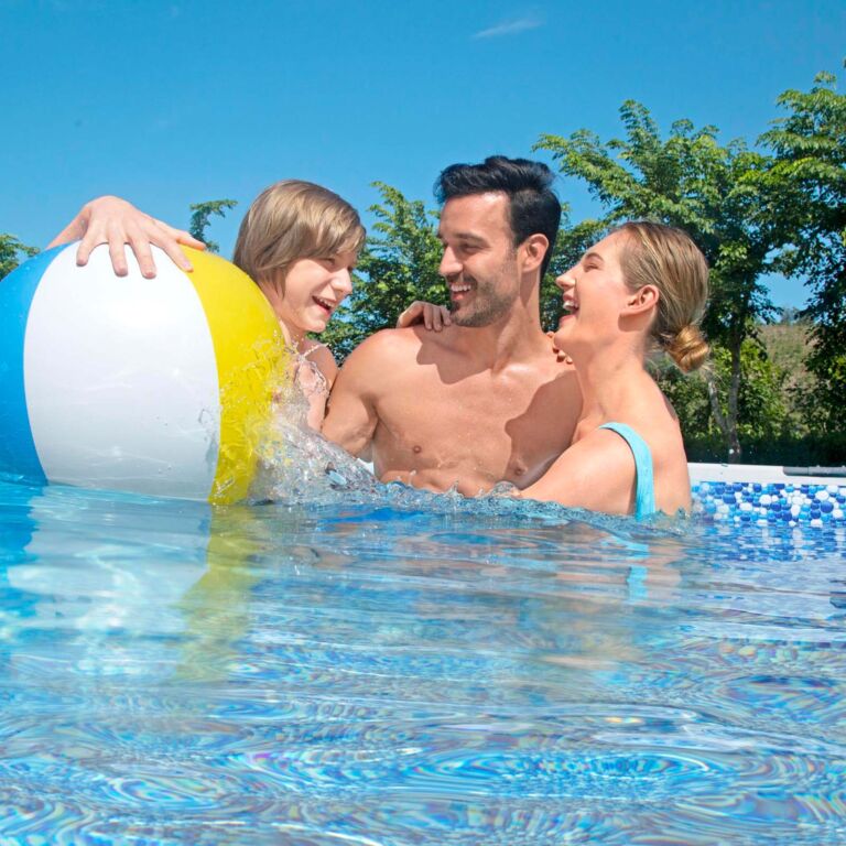 Set de piscina desmontable Bestway Steel Pro MAX  redondo 4.88 m x 1.22 m