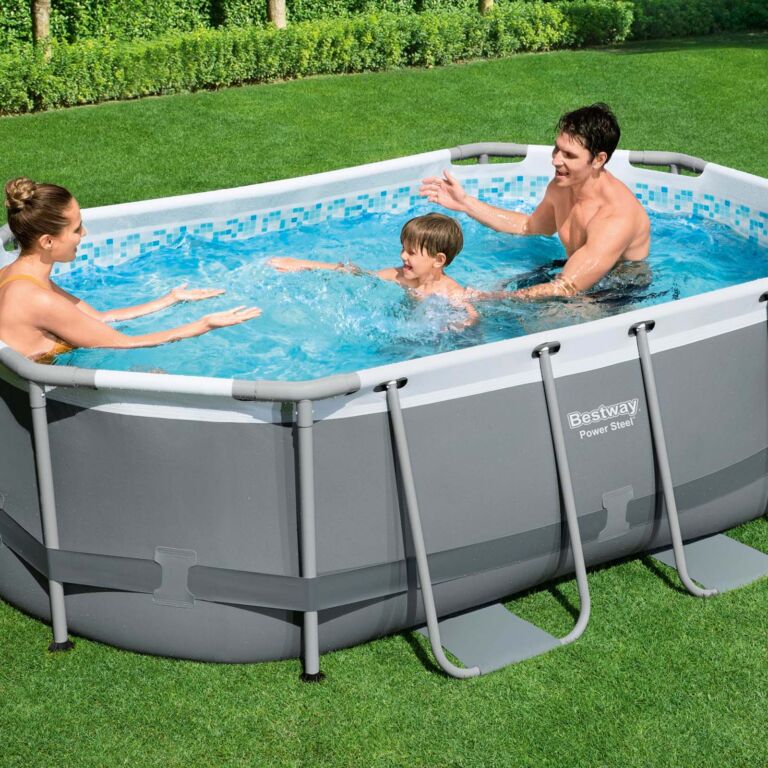 Set de piscina Bestway Power Steel  3.05 m x 2.00 m x 84 cm