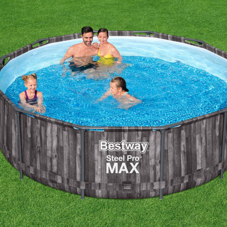 Conjunto de Piscina Redonda Desmontable Bestway Steel Pro MAX 3,66 m x 1,00 m