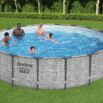 Conjunto de Piscina Desmontable Redonda Bestway Steel Pro MAX de 5,49 m x 1,22