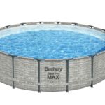 Conjunto de Piscina Desmontable Redonda Bestway Steel Pro MAX de 5,49 m x 1,22