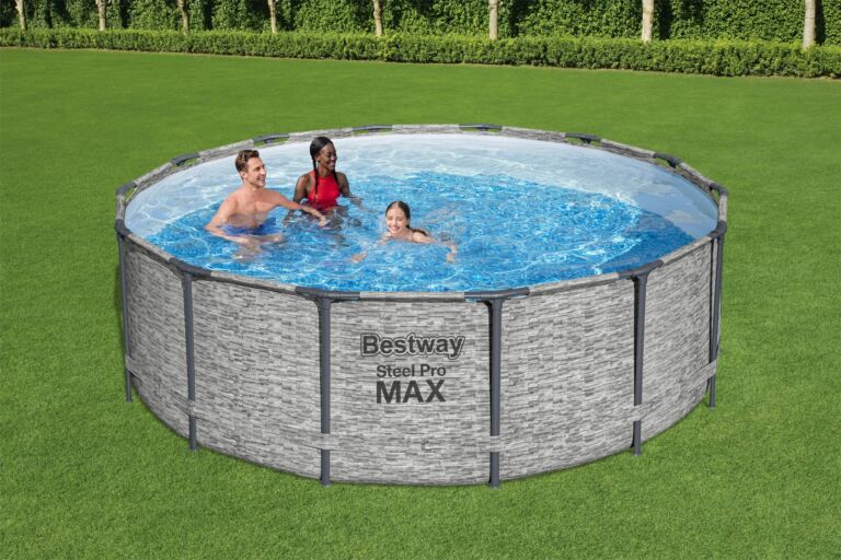 Conjunto de Piscina Desmontable Redonda Bestway Steel Pro MAX 4,27 m x 1,22 m