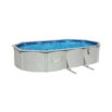 Conjunto de piscina sobre superficie con pared de acero Hydrium de Bestway de 6.10 m x 3.60 m x 1.20 m