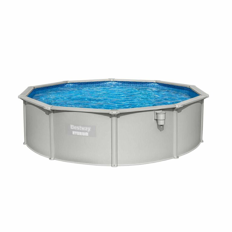 Conjunto de Piscina Desmontable de Acero Redonda Bestway Hydrium 4,60 m x 1,20 m