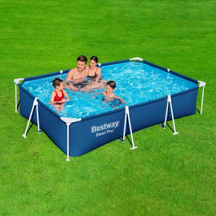 Piscina Desmontable Rectangular Bestway Steel Pro 3,00 m x 2,01 m x 66 cm