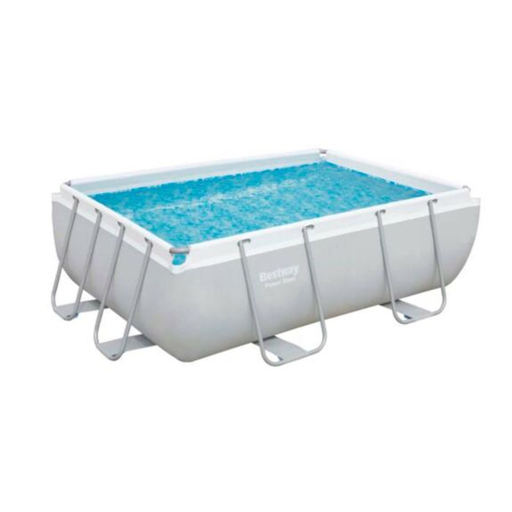 Bestway  2.87m * 2.01m * 1.0m Power Steel Rectangular Frame Pool Set
