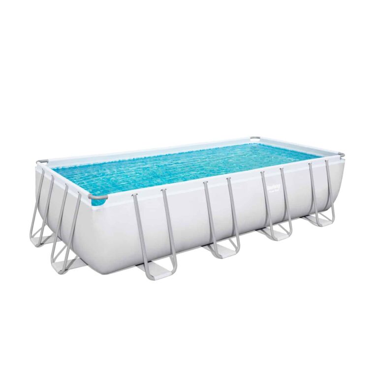 Conjunto de piscina sobre superficie Power Steel de Bestway de 5.49 m x 2.74 m x 1.22 m con bomba de filtrado