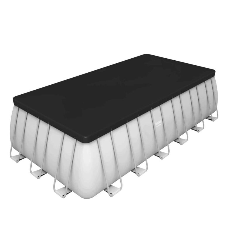 Conjunto de piscina sobre superficie Power Steel de Bestway de 7.32 m x 3.66 m x 1.32 m con depuradora de cartucho