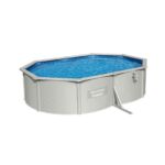 Conjunto de piscina sobre superficie Power Steel de Bestway de 5.49 m x 2.74 m x 1.22 m