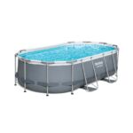 Conjunto de piscina sobre superficie de 4.27 m x 2.50 m x 1.00 m Power Steel Swim Vista Series II de Bestway