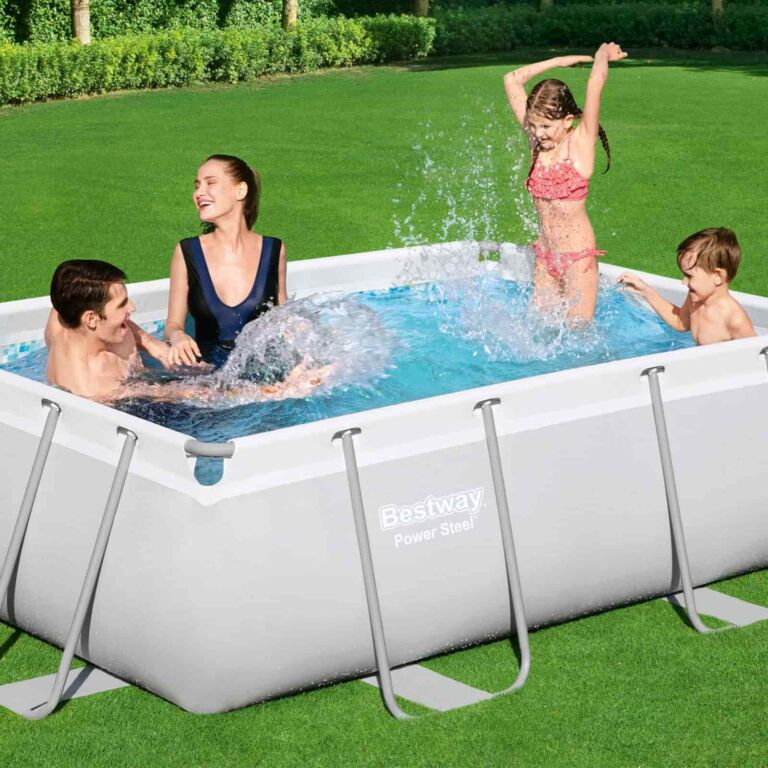 Set de piscina desmontable Bestway Power Steel  2.82 m x 1.96 m x 84 cm