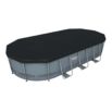 Conjunto de piscina sobre superficie Power Steel de Bestway de 5.49 m x 2.74 m x 1.22 m