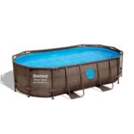 Pack piscina desmontable rectangular 4,12 m x 2,01 m x 1,22 m Power Steel + Accesorios