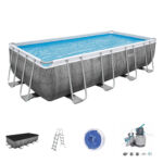 Pack piscina rectangular Power Steel Bestway (5,49x2,74x1,22 m)