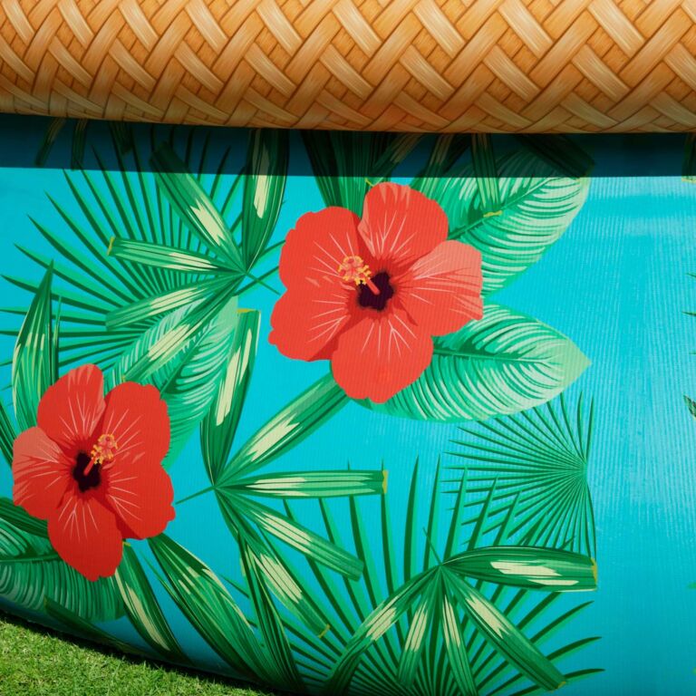 Piscina Hinchable Fast Set Bestway Paradise Palms 457x84 cm con depuradora Cartucho 2.006 L/H