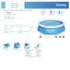 Piscina Hinchable Redonda Bestway Fast Set  2.44 m x 61 cm