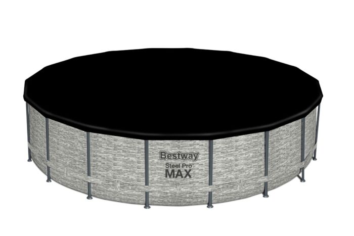 Conjunto de Piscina Desmontable Redonda Bestway Steel Pro MAX de 5,49 m x 1,22