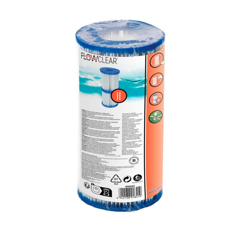 Cartucho de filtro de tipo II Flowclear