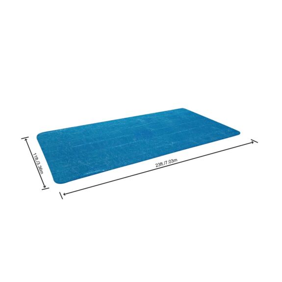 Cubierta solar de piscina de 7,32 m x 3,66 m Flowclear