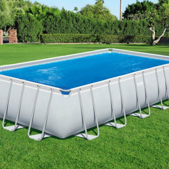 Cubierta solar de piscina de 7,32 m x 3,66 m Flowclear