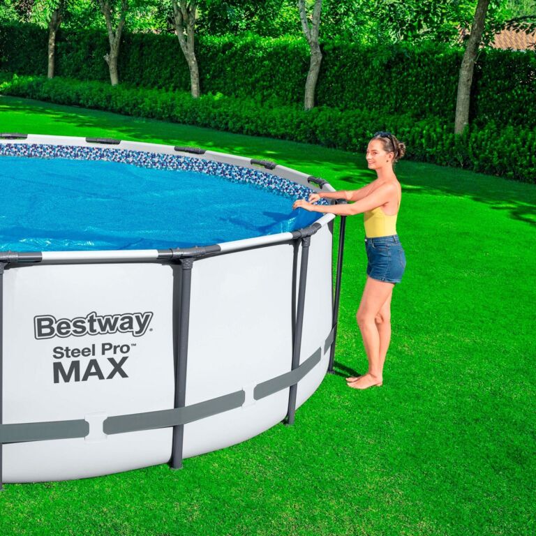 Cubierta solar para piscina de 4,57 m Flowclear