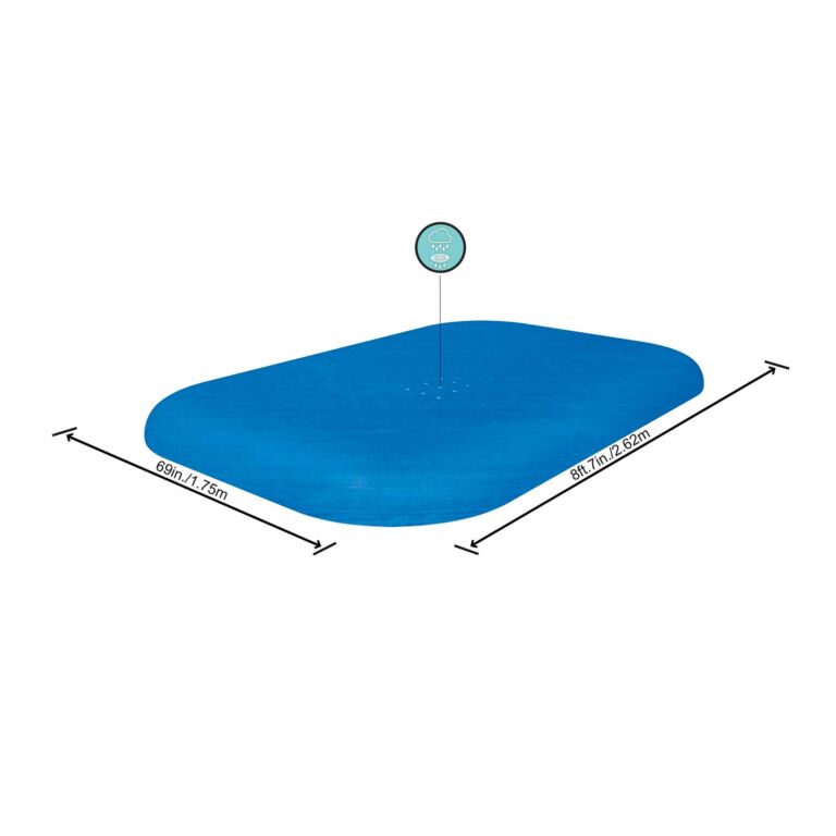 Cubierta de piscina de 2,62 m x 1,75 m de Flowclear