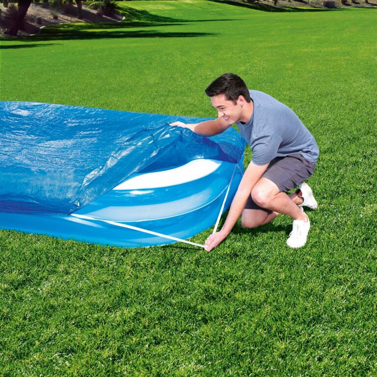 Cubierta de piscina de 2,62 m x 1,75 m de Flowclear
