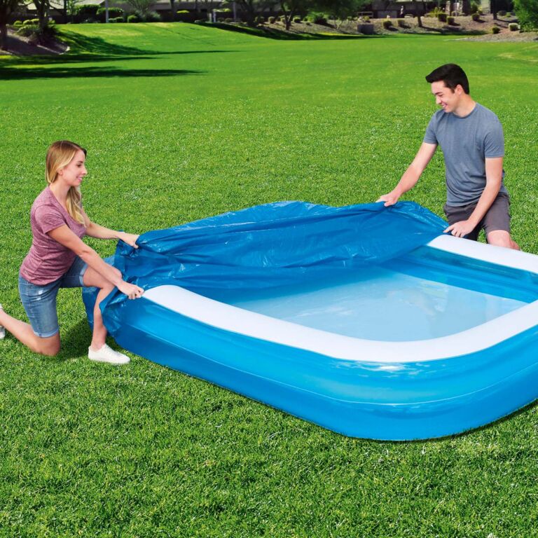 Cubierta de piscina de 2,62 m x 1,75 m de Flowclear