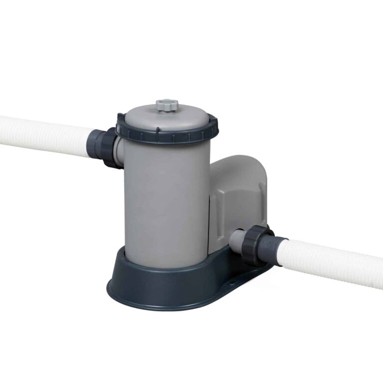 Conjunto de piscina sobre superficie Power Steel de Bestway de 5.49 m x 2.74 m x 1.22 m con bomba de filtrado