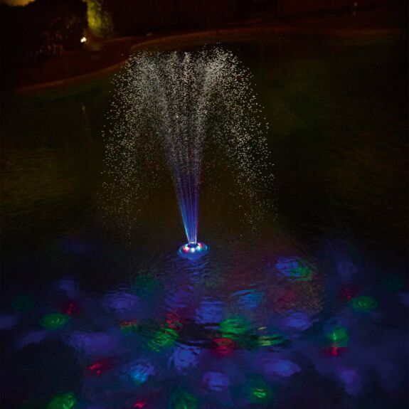 Fuente Flotante Bestway Flowclear LED para Piscina