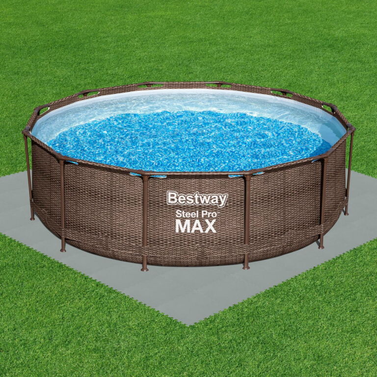 Set protector de suelo Flowclear 50x50 cm