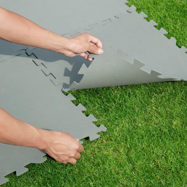 Set protector de suelo Flowclear 50x50 cm