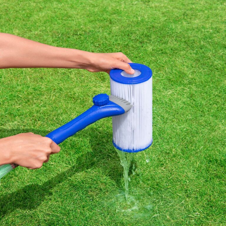 Cepillo Flowclear AquaLite Herramienta de Limpieza de Cartucho de Filtro