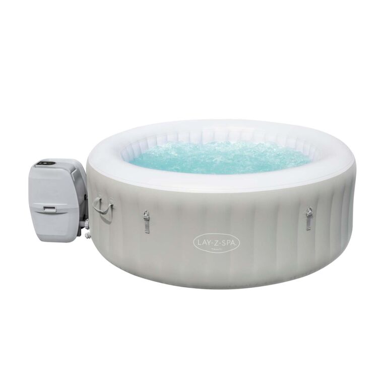 Spa de hidromasaje inflable con luces led para 2-4 personas Lay-Z-Spa Tahiti AirJet