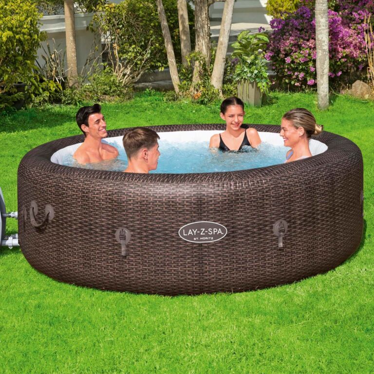 Spa de hidromasaje inflable para 5-7 personas Lay-Z-Spa St. Moritz AirJet