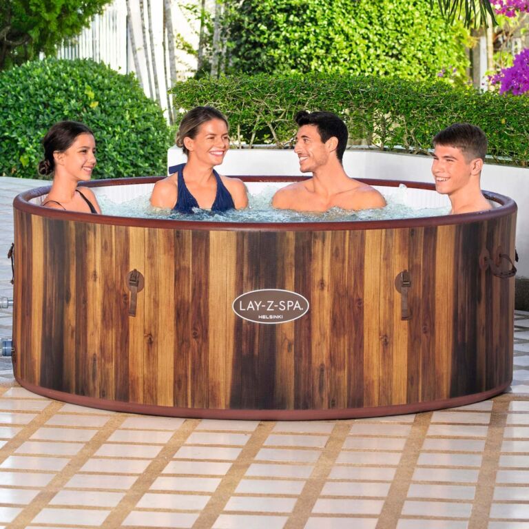 Spa de hidromasaje inflable para 5-7 personas Lay-Z-Spa Helsinki AirJet